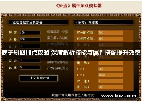 瞎子刷图加点攻略 深度解析技能与属性搭配提升效率